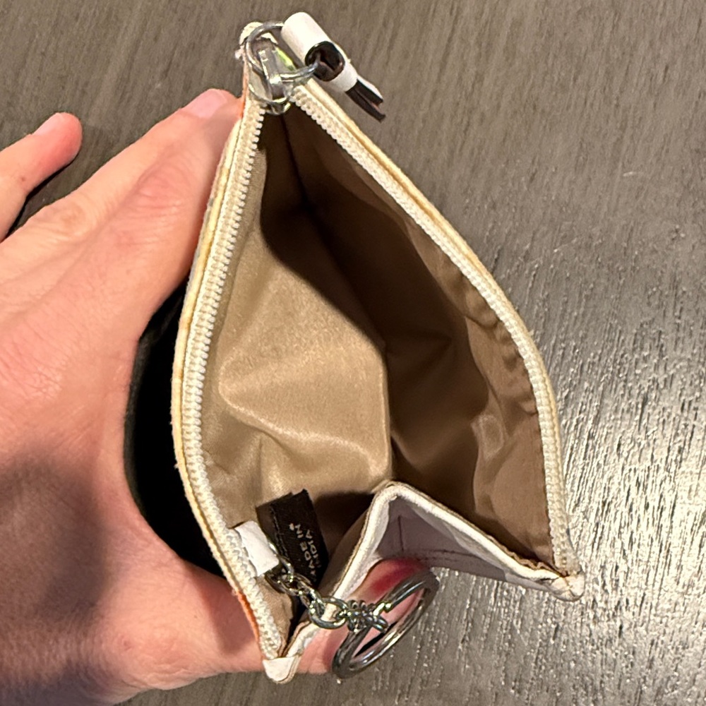 Coach Multicolor Coin Pouch with Keychain - Picture 3 of 3
